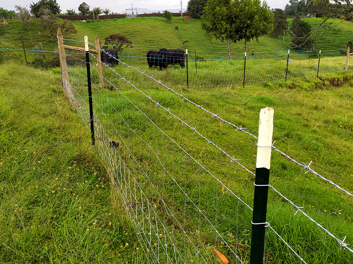 Poste de Acero Lechero-Ovino 1.48m