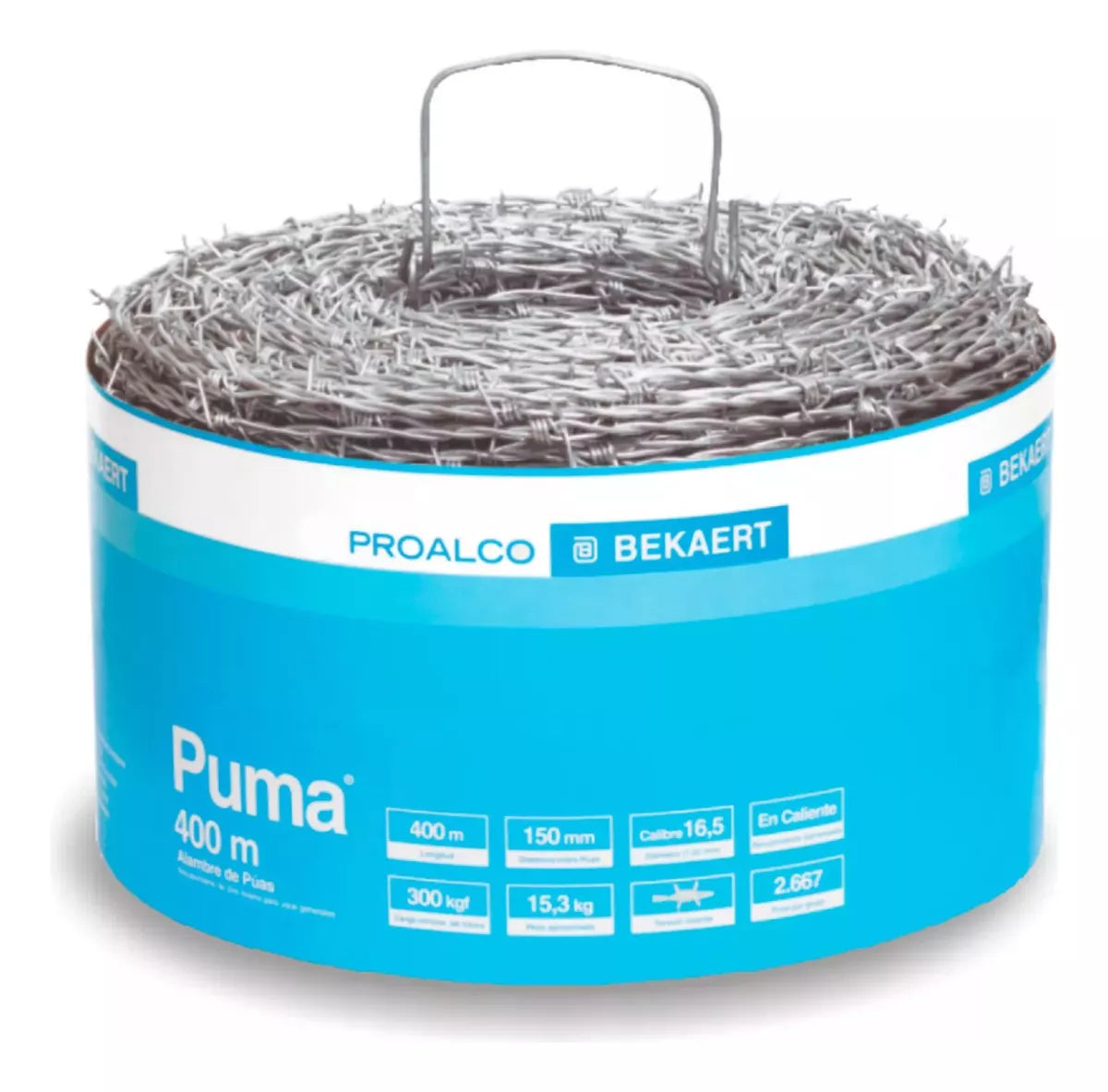 Alambre de Puas PUMA B-16 X 400 X 15.3 KG